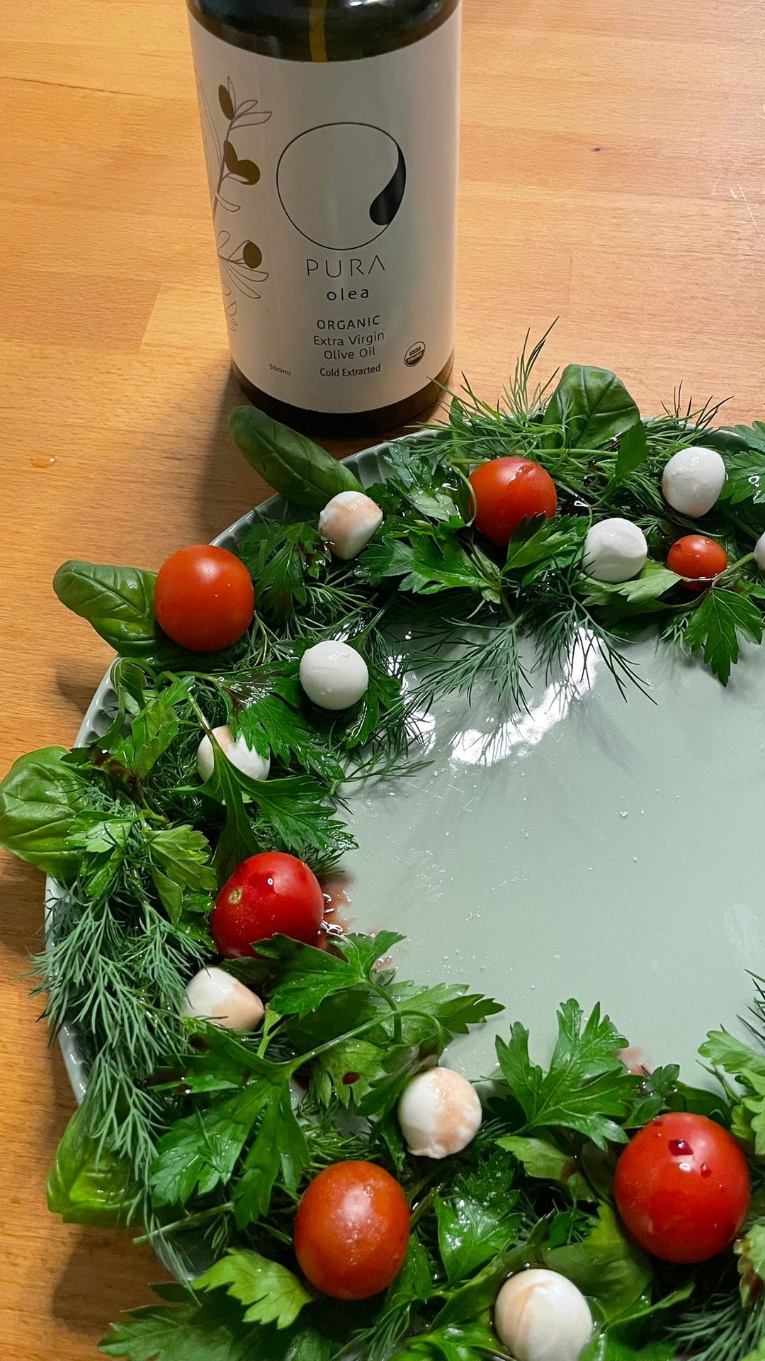 Christmas Wreath Salad