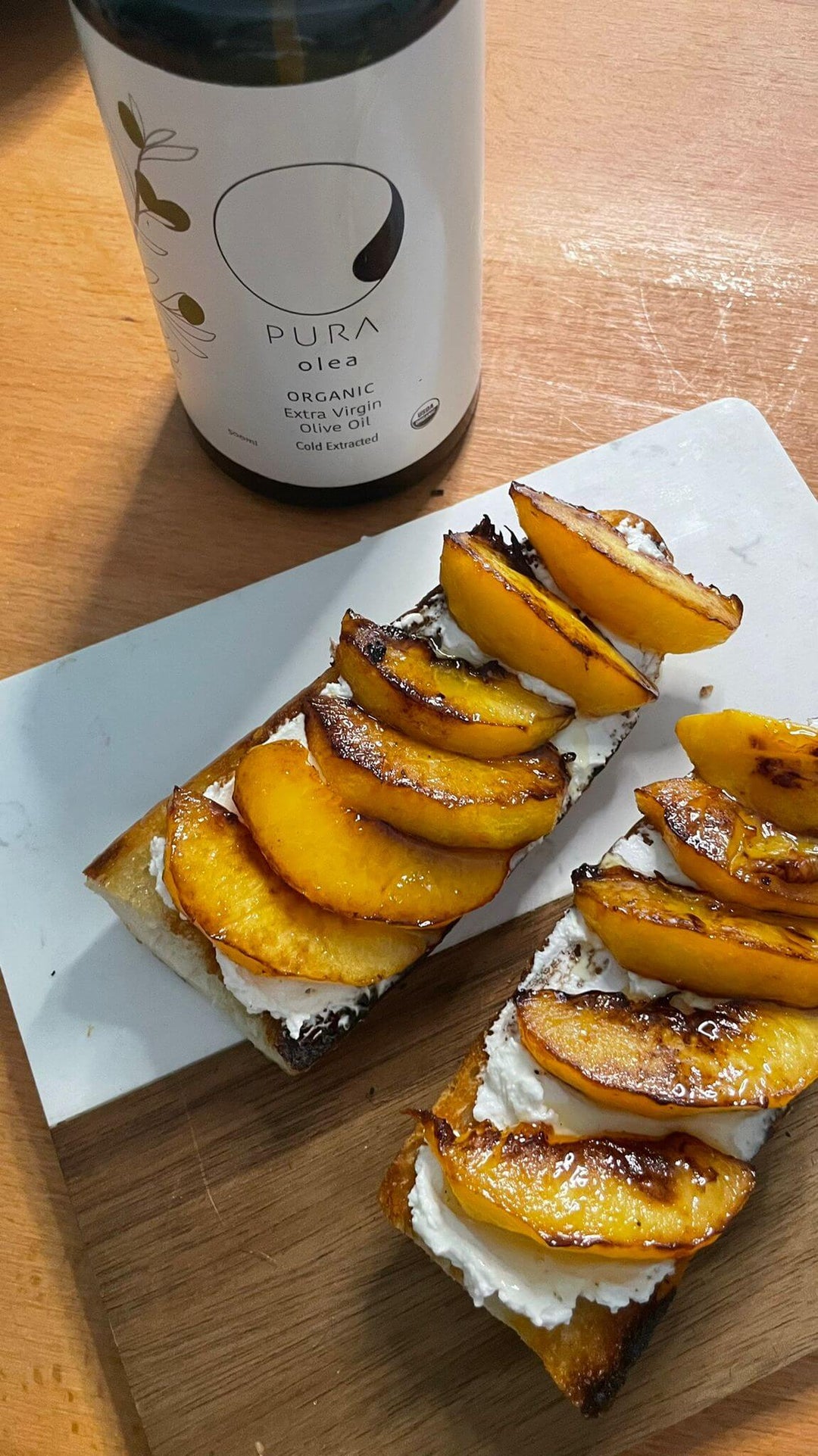 Peach Toast