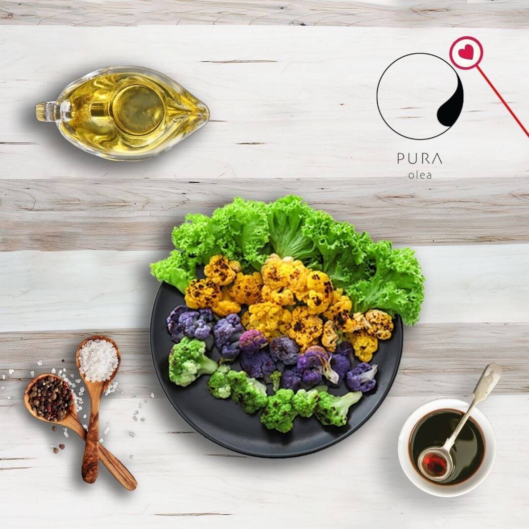 Roasted Cauliflower Recipe | Pura Olea Organic Olive Oils