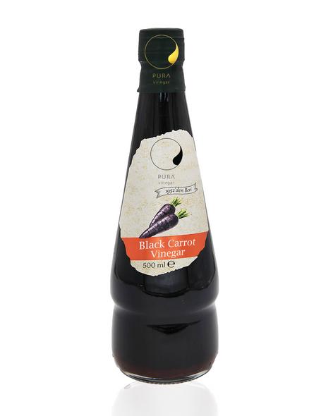 Black Carrot Vinegar made from 100% non-GMO Fruits, 500ml