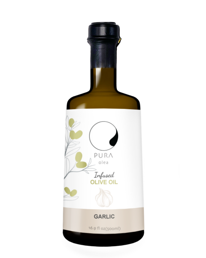 INFUSED Expeller Pressed Safflower Oil with Garlic 500ml