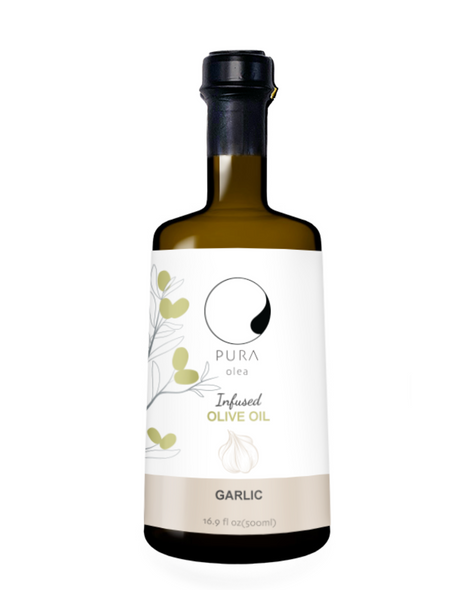 INFUSED Expeller Pressed Safflower Oil with Garlic 500ml