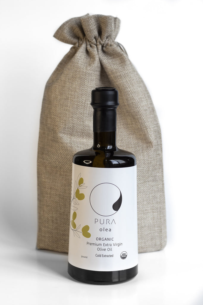 PREMIUM Organic Extra Virgin Olive Oil - Gift Pack - Pura Olea Organic Olive Oils