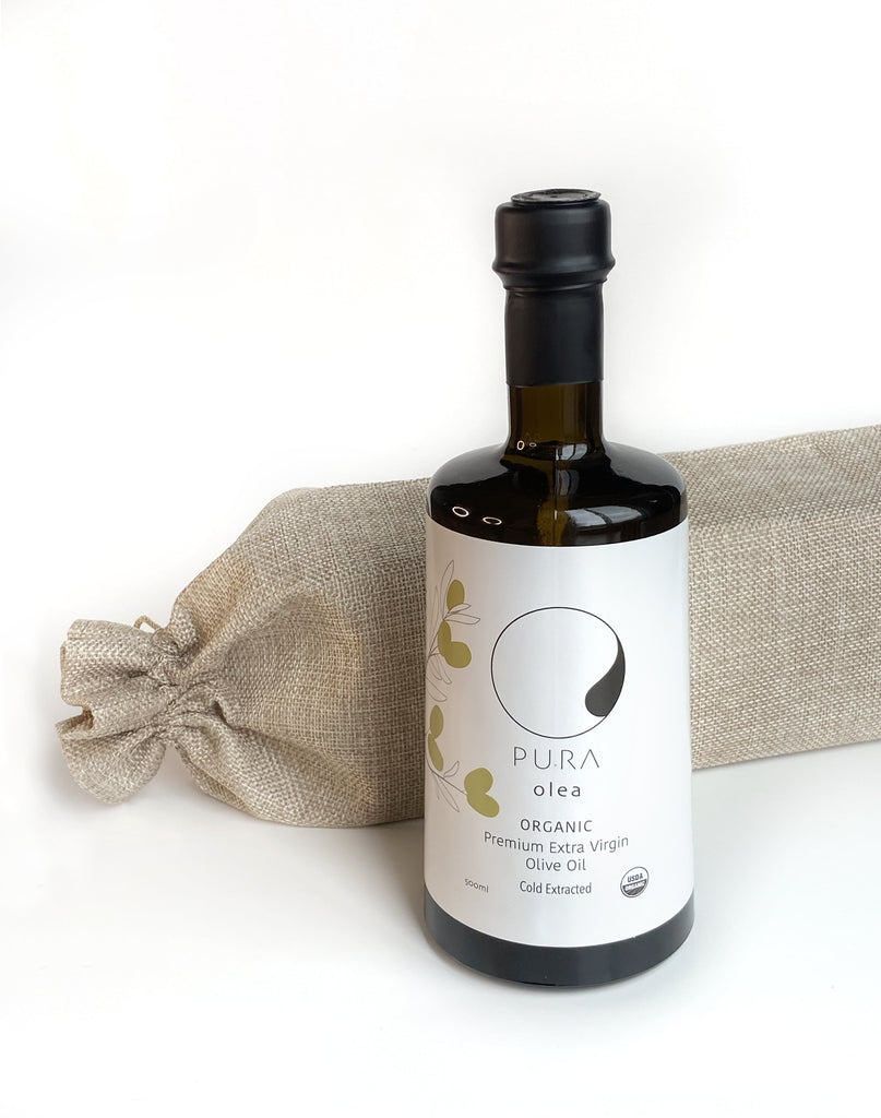 PREMIUM Organic Extra Virgin Olive Oil - Gift Pack - Pura Olea Organic Olive Oils
